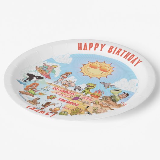  SoCal Birthday Bord (Gekanteld)