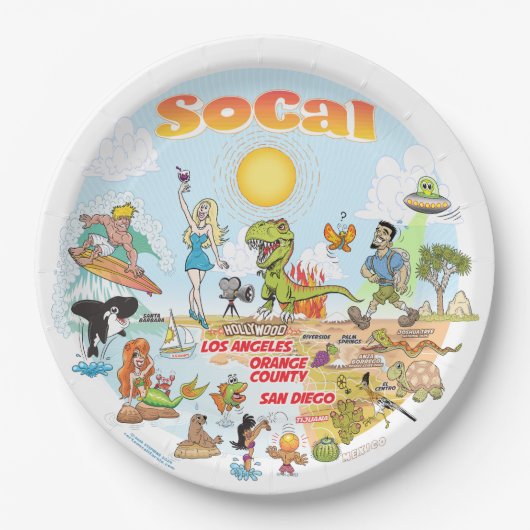 SoCal Blue Sky Bord (Voorkant)