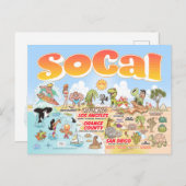 SoCal Briefkaart (Voorkant / Achterkant)