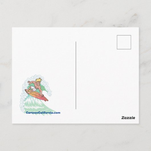 SoCal Briefkaart (Achterkant)