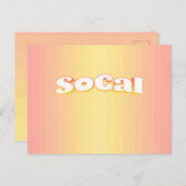 SoCal Briefkaart (Voorkant / Achterkant)