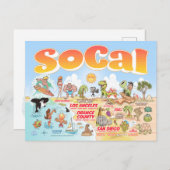 SoCal Briefkaart (Voorkant / Achterkant)