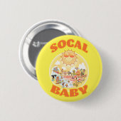 SoCal-Button Ronde Button 5,7 Cm (Voorkant /achterkant)