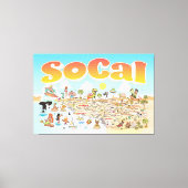 SoCal Canvas Afdruk (Voorkant)