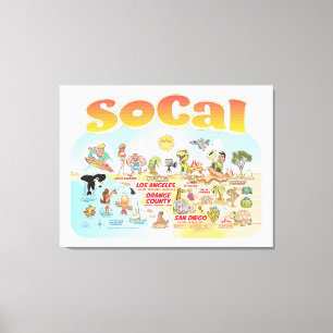 SoCal Canvas Afdruk