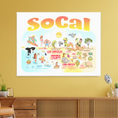 SoCal Canvas Afdruk (Insitu (Woonkamer))