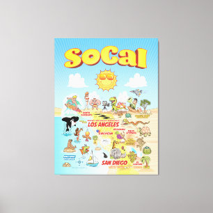 SoCal Canvas Afdruk