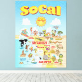 SoCal Canvas Afdruk (Insitu (Houten vloer))