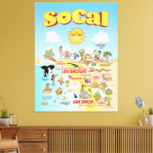 SoCal Canvas Afdruk (Insitu (Woonkamer))