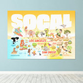 SoCal Canvas Afdruk (Insitu (Houten vloer))