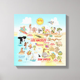 Socal Canvas afdrukken