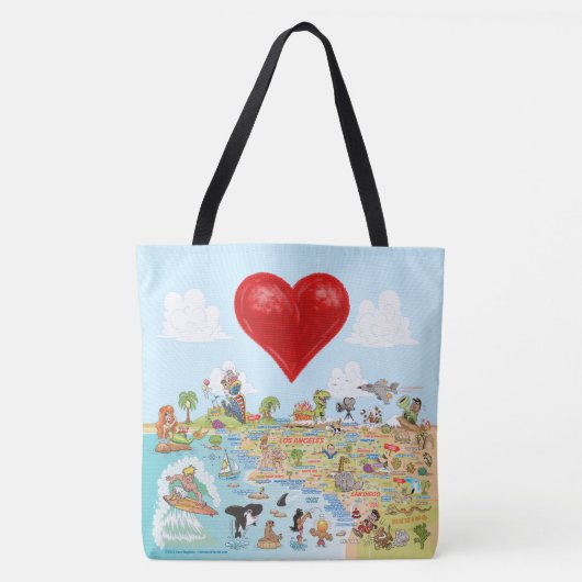 SoCal-Canvas tas (Voorkant)