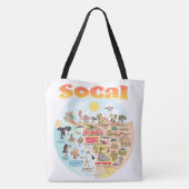 SoCal-Canvas tas (Achterkant)