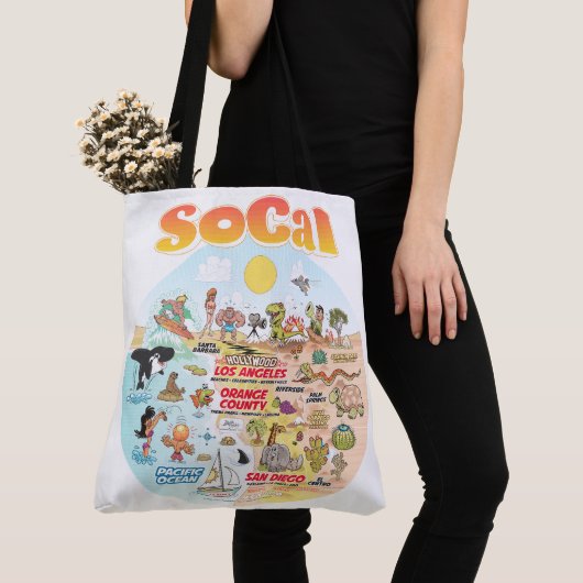 SoCal-Canvas tas (Dichtbij)