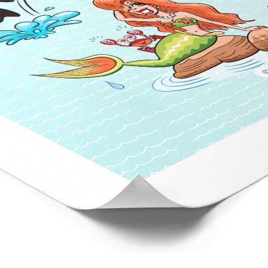 SoCal Cartoon Map Poster (Hoek)