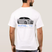 SoCal Club Mannen White Basic T-Shirt (Achterkant)