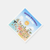 SoCal Custom Birthday Napkins Servet (Hoek)