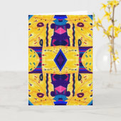 SoCal Dream-Wenskaart Kaart (Gele Bloem)