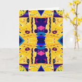 SoCal Dream-Wenskaart Kaart (Gele Bloem)