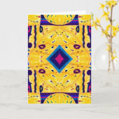 SoCal Dream-Wenskaart Kaart (Gele Bloem)