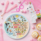 SoCal Dreams-Bord Papieren Bordje (Feest)