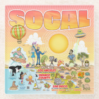 SoCal Glazen Onderzetter