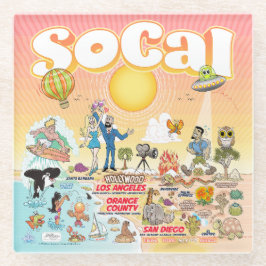 SoCal Glazen Onderzetter