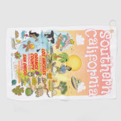 SoCal Golf Towel Golfhanddoek (Horizontaal)