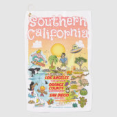 SoCal Golf Towel Golfhanddoek (Voorkant)