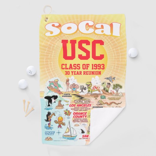  SoCal Golfhanddoek (Insitu)