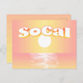 SoCal-instelling Briefkaart (Voorkant / Achterkant)