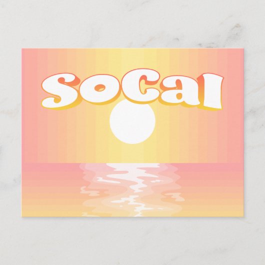 SoCal-instelling Briefkaart (Voorkant)