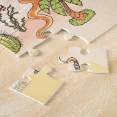 SoCal Jigzaag Puzzle Legpuzzel (Zijkant)