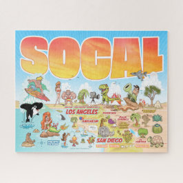 SoCal Jigzaag Puzzle Legpuzzel