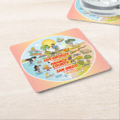 SoCal Kartonnen Onderzetters (Schuin)