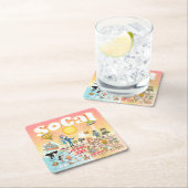 SoCal Kartonnen Onderzetters (Insitu)