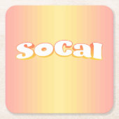 SoCal Kartonnen Onderzetters (Voorkant)