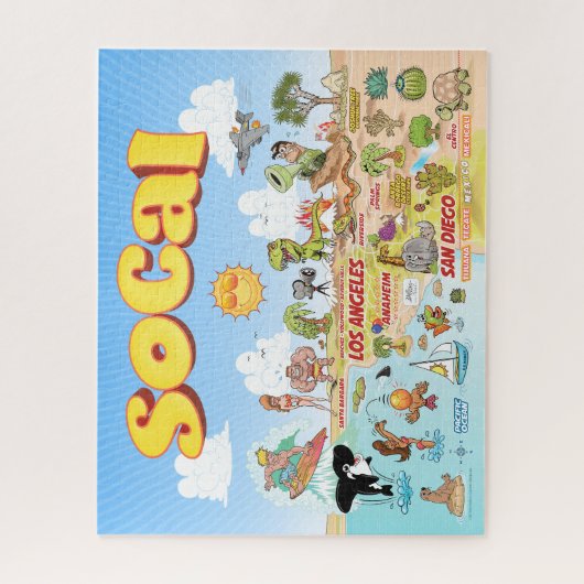 SoCal Legpuzzel (Verticaal)