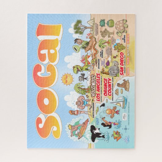 SoCal Legpuzzel (Verticaal)