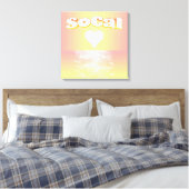 SoCal Love Canvas Afdruk (Insitu (Slaapkamer))