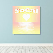 SoCal Love Canvas Afdruk (Insitu (Houten vloer))