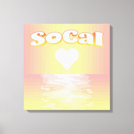 SoCal Love Canvas Afdruk (Voorkant)