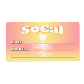SoCal Love Etiket (Voorkant)