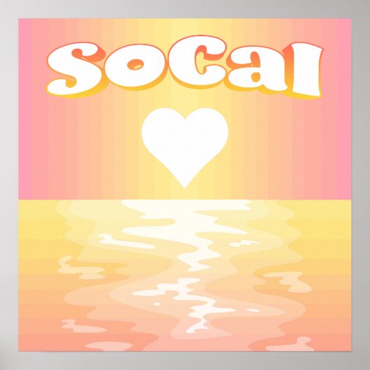 SoCal Love Poster (Voorkant)