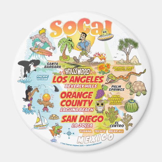 SoCal Magneet (Voorkant)