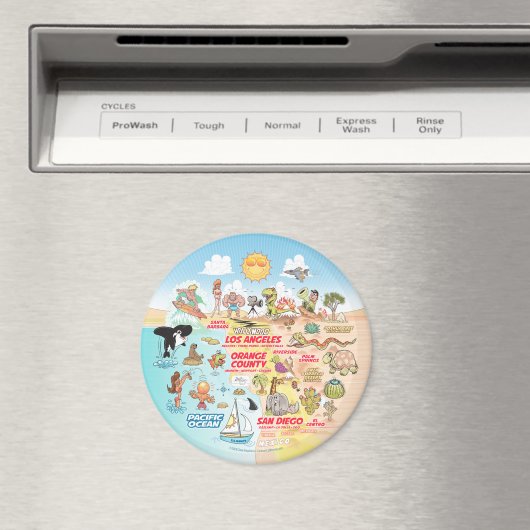 SoCal Magneet (Insitu (Vaatwasser))