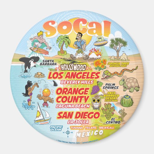 SoCal Magneet (Voorkant)