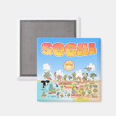 SoCal Magnet (Voorkant / Achterkant)