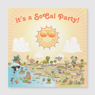 SoCal Magnet-Kaart