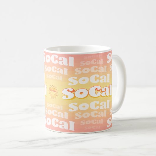 SoCal met Sun Koffiemok (Voorkant rechts)